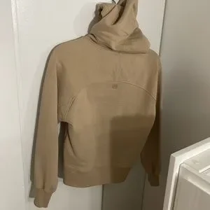 【送料&関税込】Ami Alexandre Mattiussi Logo Brown Hoodie 242482M202010_1.jpg